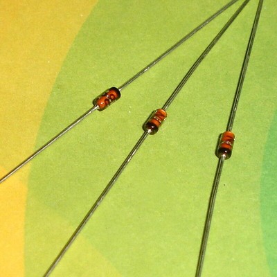 500 PCS 1N60P DO-35 1N60 Small Schottky Barrier Diodes #A6-9
