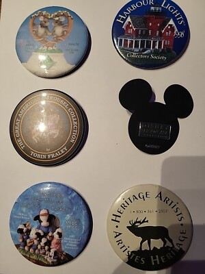 6 Pins Buttons The International Collectible Expo NJ April 1998 Pin2