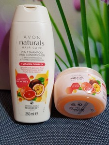 Avon Naturals Hair Care 2 In 1 Shampoo Conditioner Grapefruit