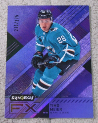 2021-22 Synergy FX Purple #FXTM Timo Meier /275 | eBay