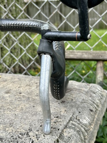 Vintage Cinelli Handlebar Stem 64-40 Giro D'Italia Leather Drop Bar Bike Milano - Picture 7 of 10