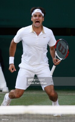 Nike Roger Federer RF 2009 Wimbledon Polo Tennis Shirt Vapor ON