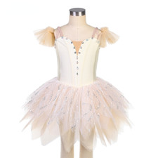 Child Adult Romantic Skirts Bodice Ballet Dance Tutu Puffy Performance Dancewear