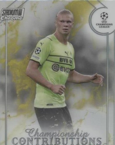 stadium chrome ハーランド　ノーマル 2023 ERLING HAALAND TOPPS CHROME STADIUM CLUB UEFA CHAMPIONS
