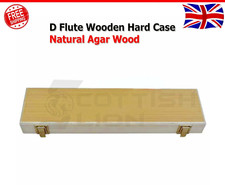 TC Long D Professional Irish Flute Agar Wood Hard Case