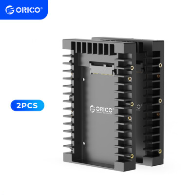 2stk ORICO 2,5'' 3,5'' interner Festplattenadapter SATA HDD SSD 7/9,5/12,5mm DHL