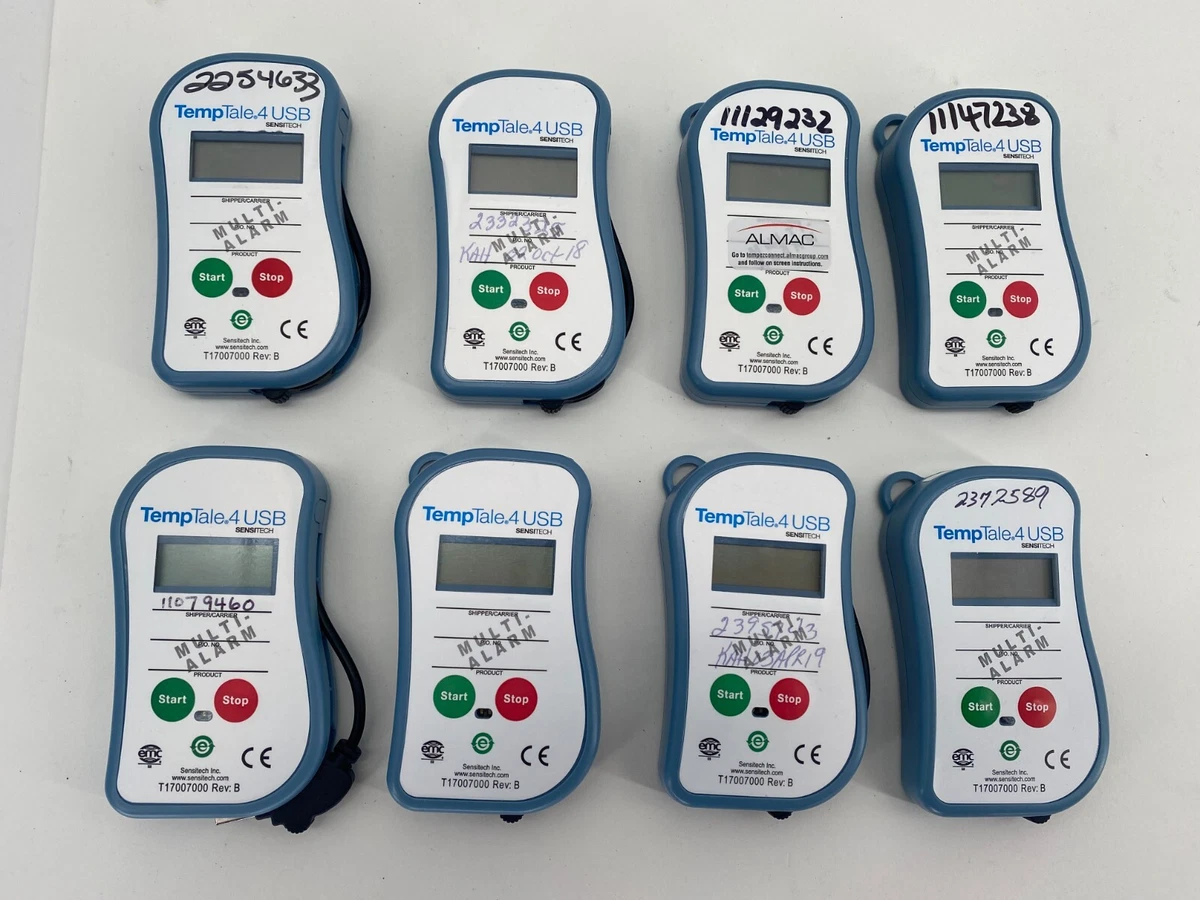 5Pack Temperature Data Logger Sensitech TempTale USB SPW, 43 OFF