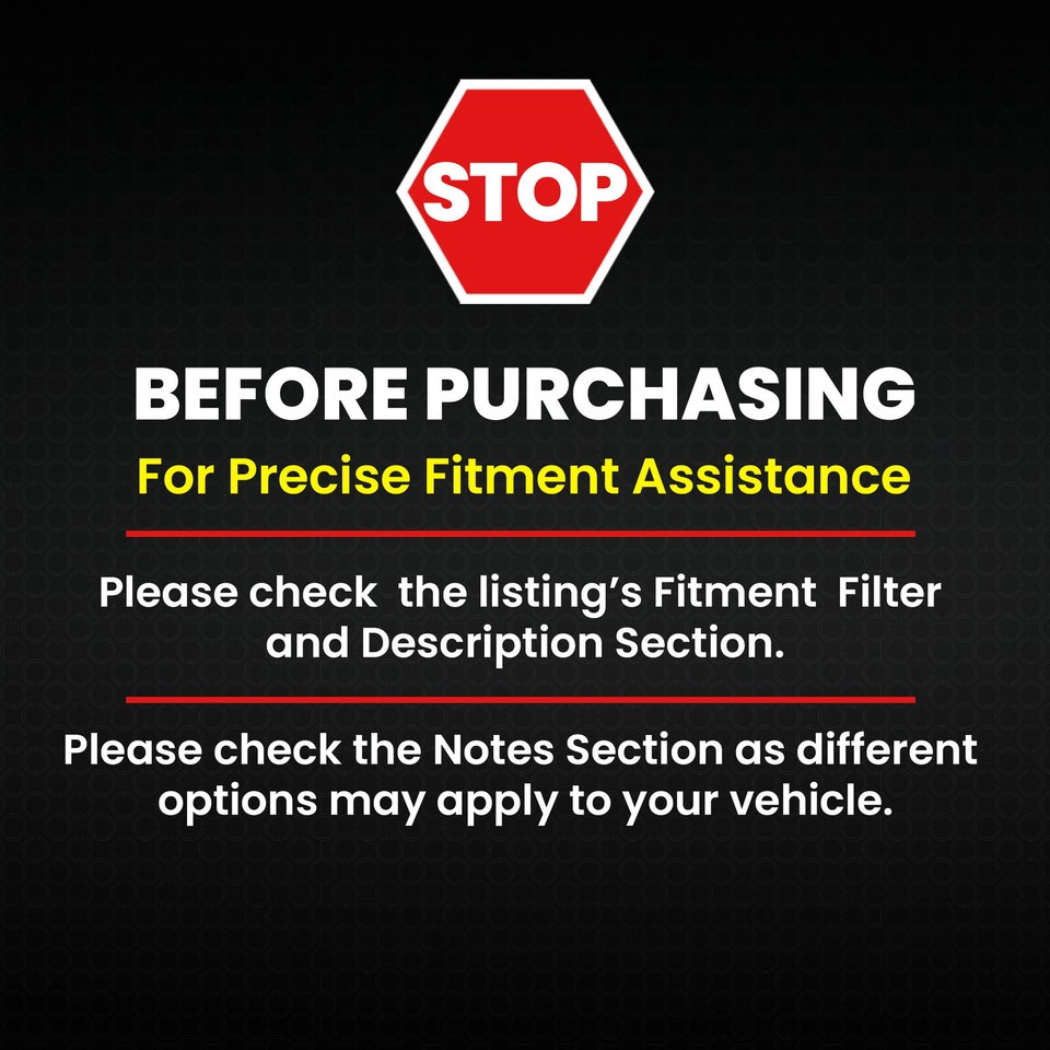 For 2014 2015 2016 2017 Nissan Altima SafeReliable LEAF Front Ceramic