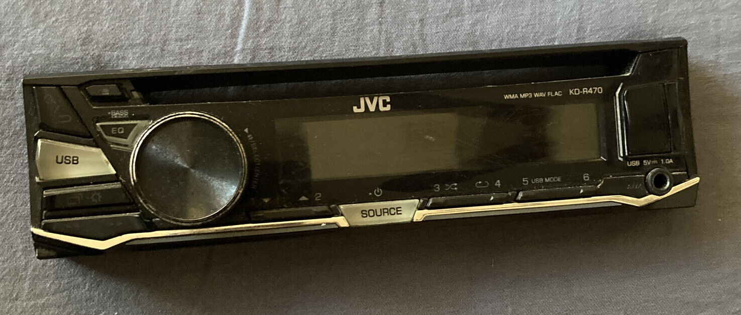 JVC Max 64% OFF KD-R470 Car Stereo Faceplate Only Detachable Popular products