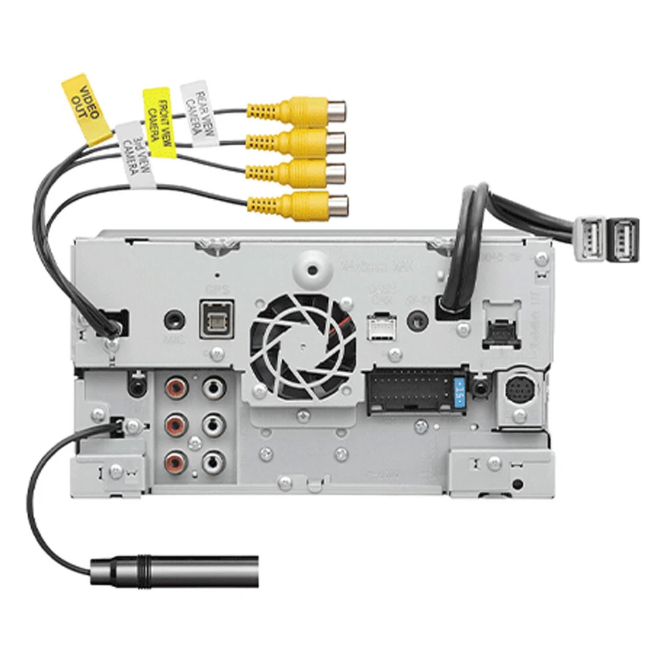 Kenwood DDX9707S 2-DIN Multimedia DVD Receiver w/ 6.95" WVGA Screen & Bluetooth - Image 4 of 4