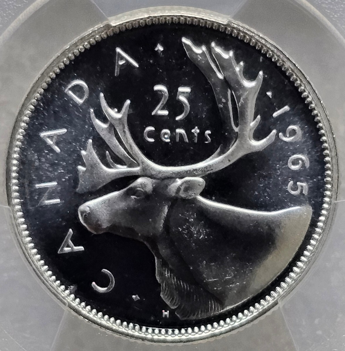 1965 Canada One Dollar $1 Type 2 PCGS PL66 Cameo .800 Silver Coin