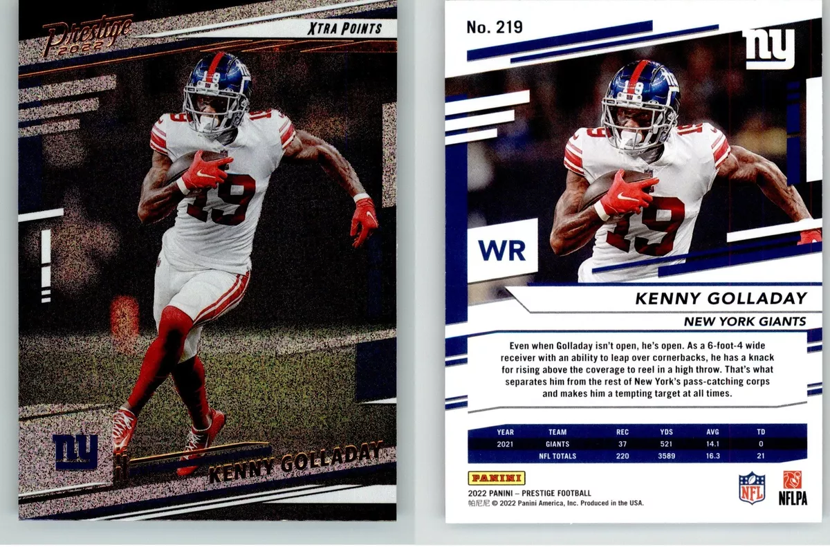 Kenny Golladay 2022 Prestige Xtra Points Galaxy 219 Giants eBay