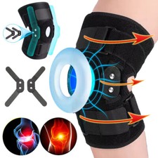 Hinged Knee Brace fit Meniscus Tear, Adjustable Support For Knee Pain Stabilizer