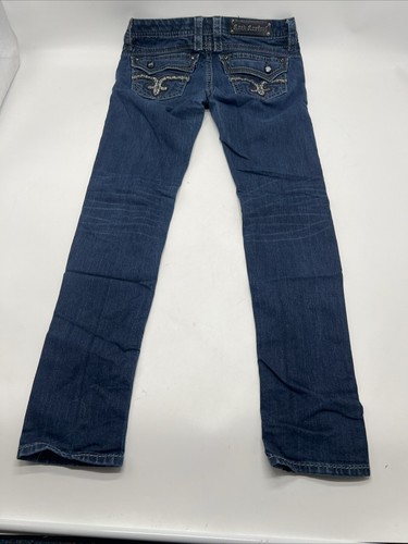 Rock Revival Women’s Size 29 Kailyn Skinny Stretch Denim Button Flap Jeans - Picture 13 of 18