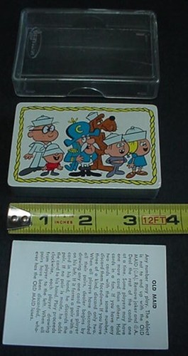 Vintage CAP'N CAPTAIN CRUNCH Playing Cards Sealed Deck Whitman Case Old Maid - Picture 8 of 15