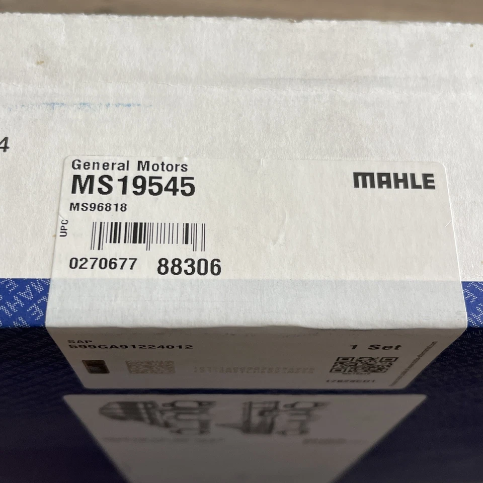 Juego de juntas de colector de escape Mahle para Chevy Impala 2006-2011 nuevo MS19545 Foto 2 de 3