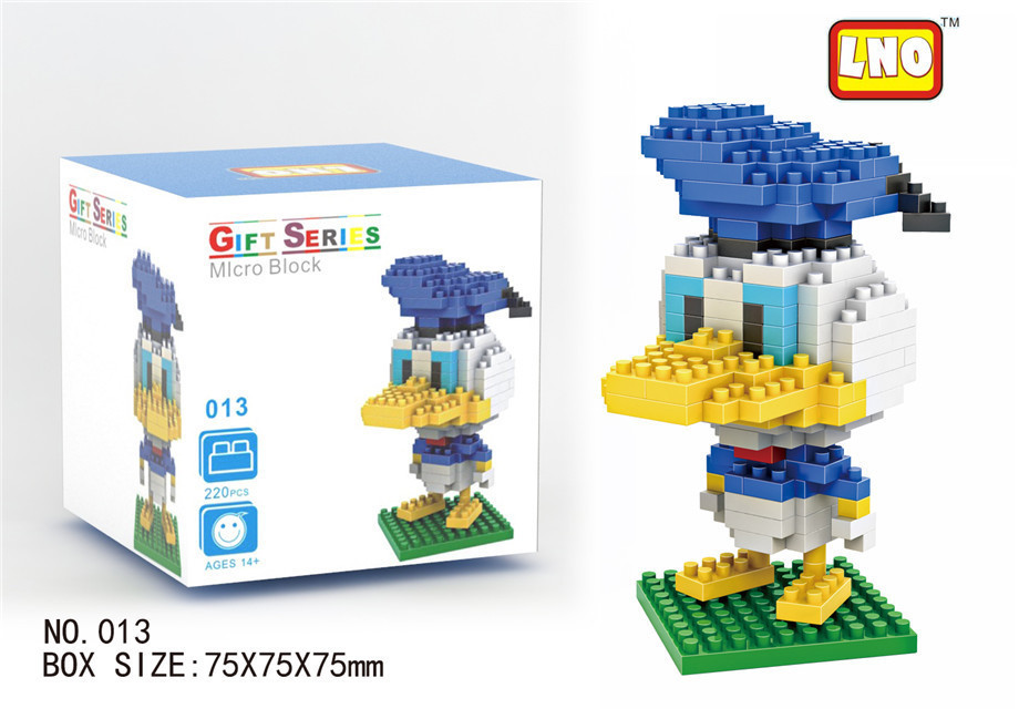 LOZ Donald Duck BLOCK Micro Mini Building Block Iblock a GTC | eBay