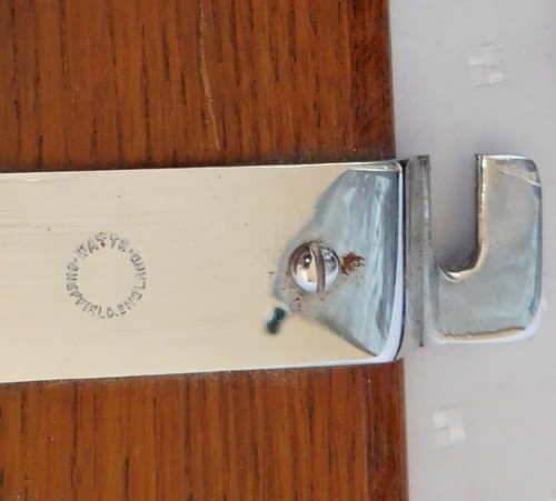 Watts wooden tie press Sheffield vintage woodenware in good condition Art Deco B - Picture 4 of 5