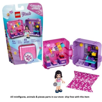 LEGO Friends Emma's Shopping Play Cube 41409 New in Sealed Package