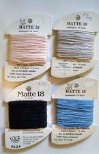 Rainbow Gallery Matte 18 Needlepoint Embroidery Thread