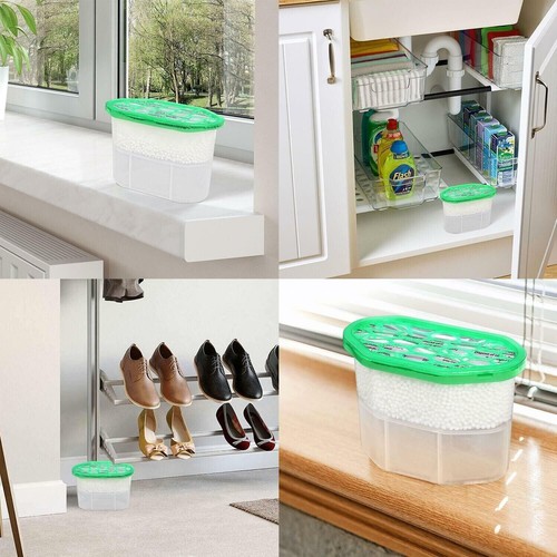 Dehumidifier 10 Pcs Easy for Home Interior Damp Mould Moisture Mildew - Picture 3 of 4