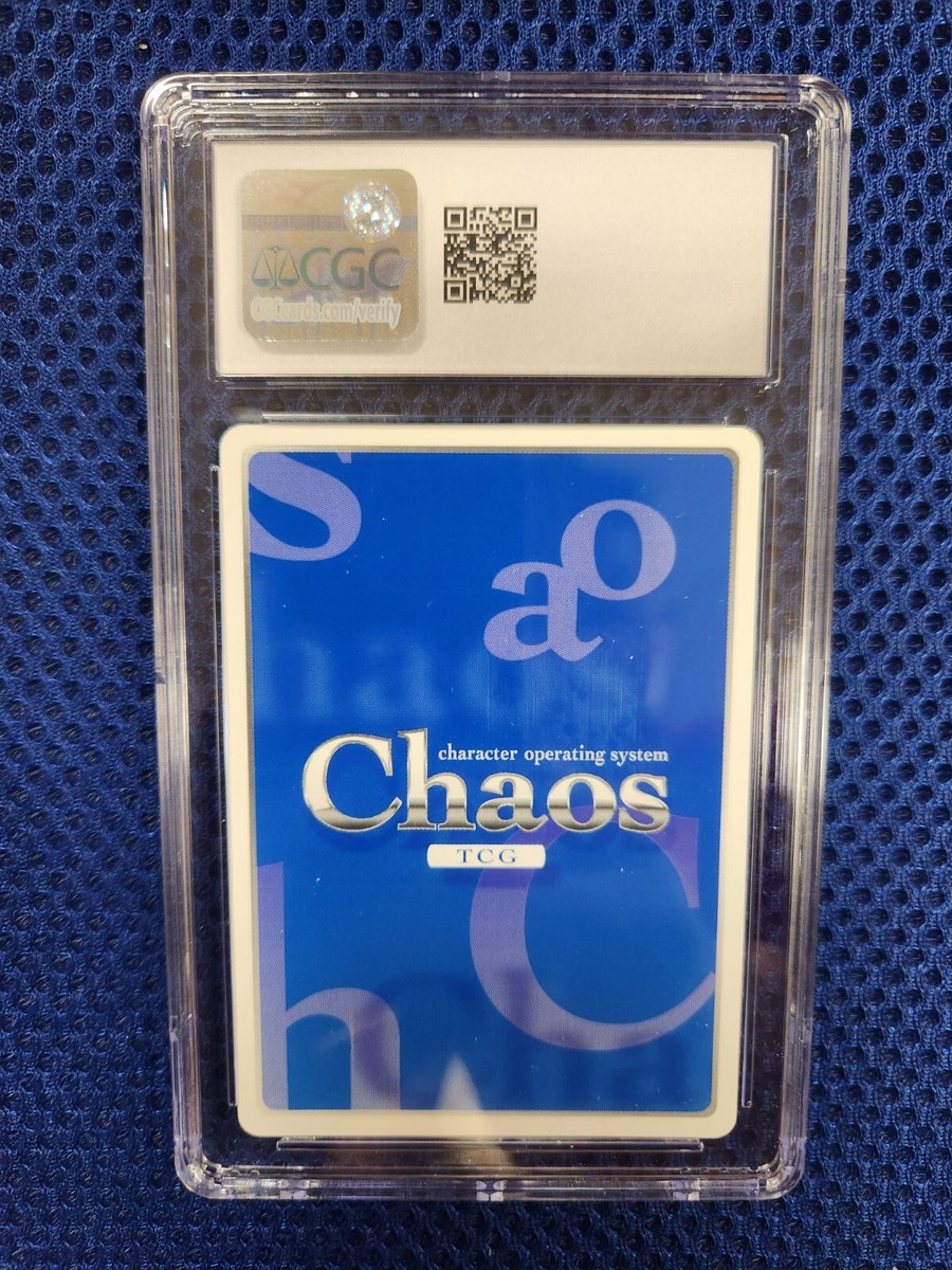 Chaos TCG Steins Gate Kurisu Makise NP-351 SR GOLD SIGNED Chaos TCG Steins Gate Kurisu Makise NP-351 SR GOLD SIGNED