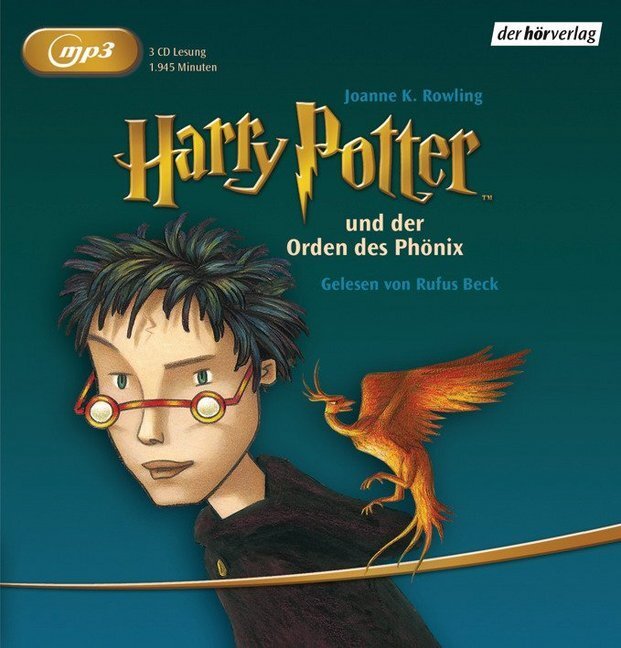 Thumbnail - Harry Potter Und Der Orden Des Phönix, 3 Audio-cd, 3 Mp3 Von J. K.