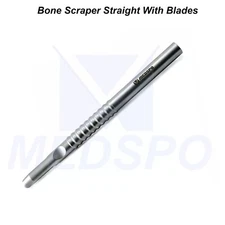 Dental Implant Bone Scraper Straight Harvester Bone Grafting Tools With Blades
