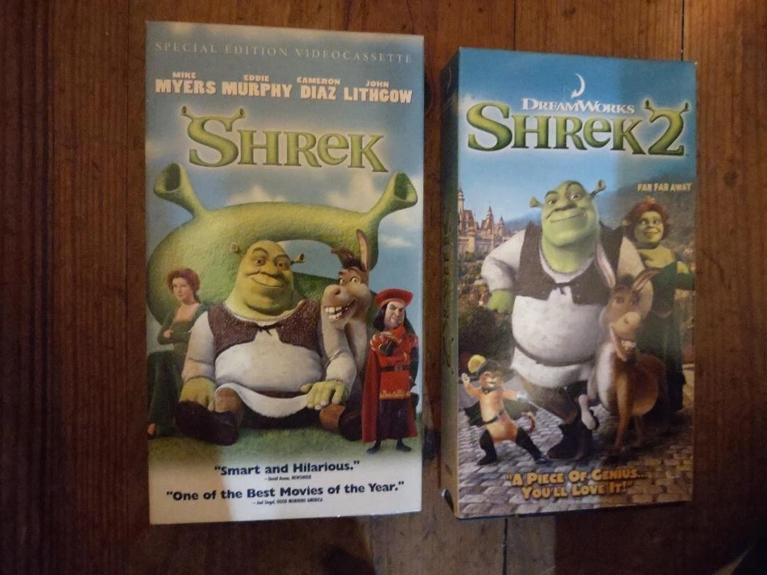 Opening And Closing To Shrek Spanish Bootleg VHS (2004), 59% OFF