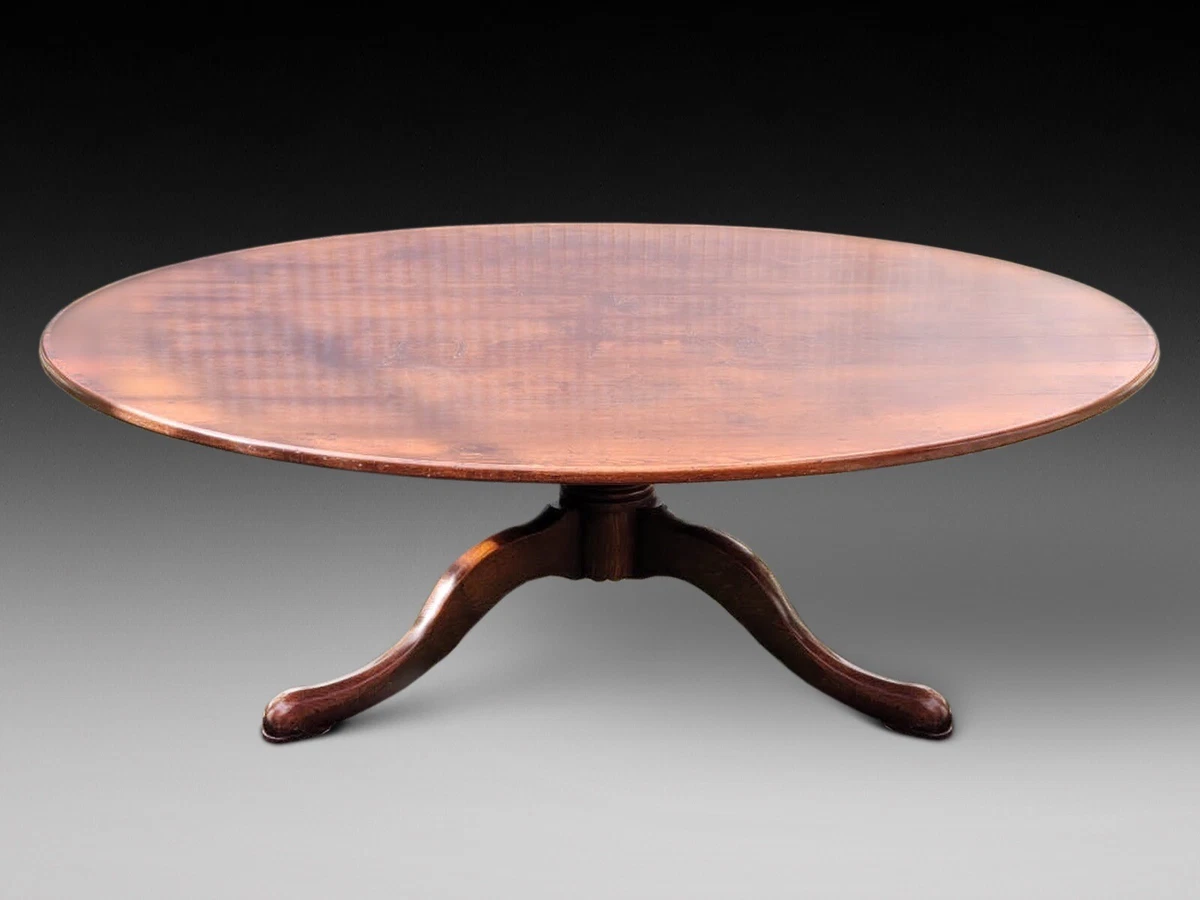 Antique oak pedestal table deals