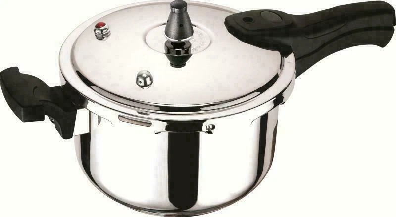 QUALITY STAINLESS STEEL PRESSURE COOKER INDUCTION BASE KITCHEN COOKER STEAMER
Opens in a new window