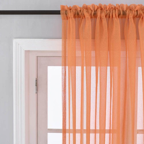 1/2Pcs Gradient Color Curtains Translucent Sheer Window Screens Home Decor ✨ ~ - Picture 5 of 28