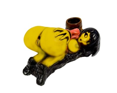 Doggy Style Booty Anime Girl Smoking Hand Pipe / Pipe / Smoke / Handcraft
