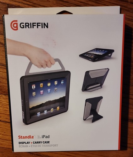 Griffin Standle Black Versatile Standing Display Carry Case for iPad - GB01685 - Picture 3 of 3