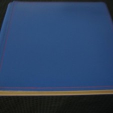 Creative Memories 12x12 Blue/Red Picfolio Album, no quik kit included. Few small