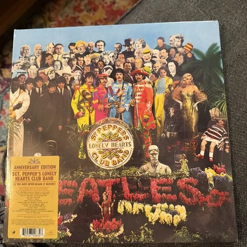 Sealed Beatles Sgt Pepper's Lonely Hearts Club Band, 2017 50th Anny 2-Record Set