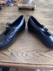 SAS Black Leather Mary Jane Flats Round Toe Comfort Buckle Strap Women’s 8.5 — photo 4