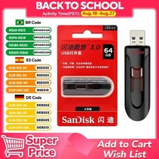 SanDisk Cruzer Glide USB 3.0 16GB 32GB 64GB 128GB Flash Drive Thumb Stick Memory