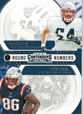 2020 Panini Contenders #RN-KA Dalton Keene / Devin Asiasi Round Numbers