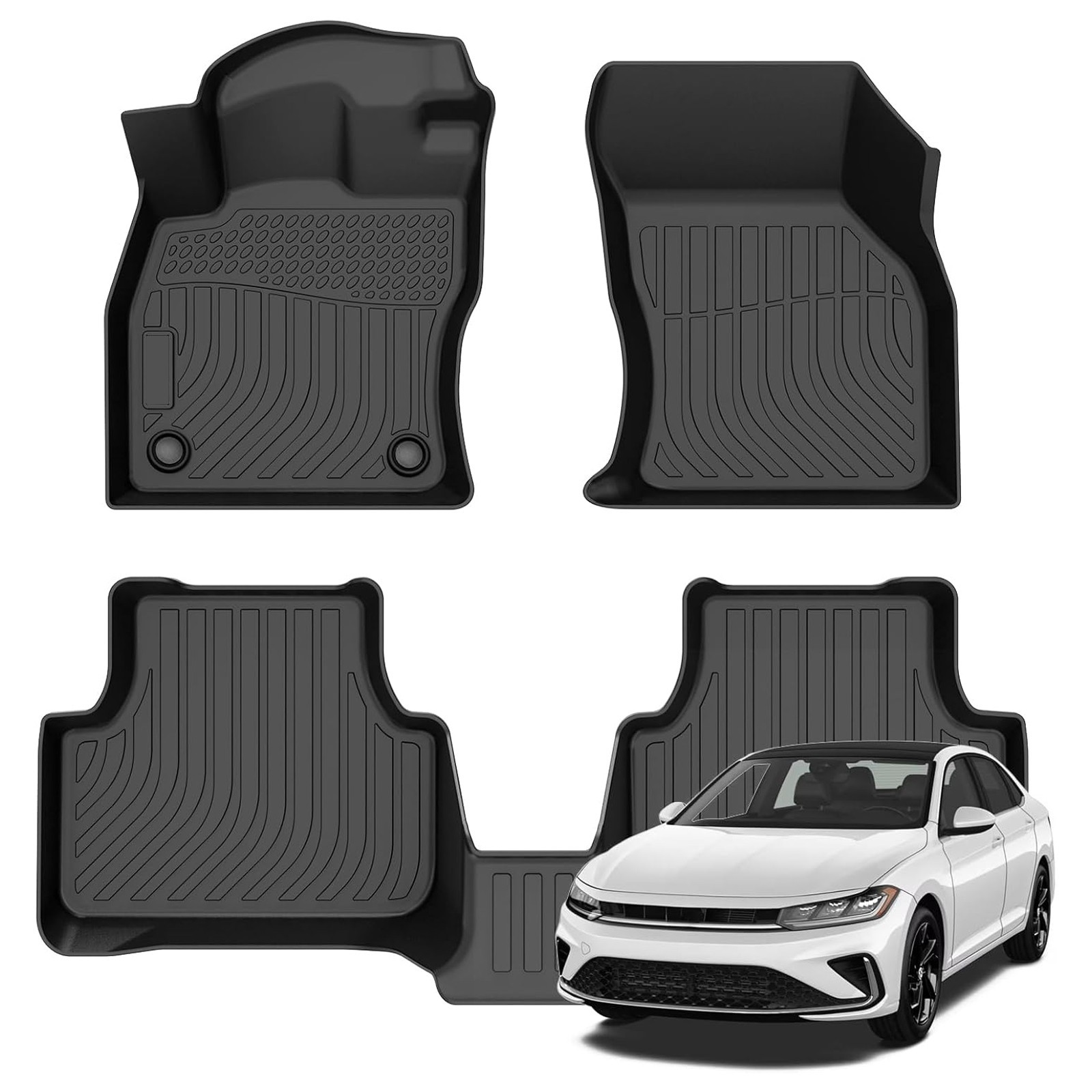 Tapetes Para Autos Coche De 2019-2026 Volkswagen Jetta Alfombrillas Para Carros