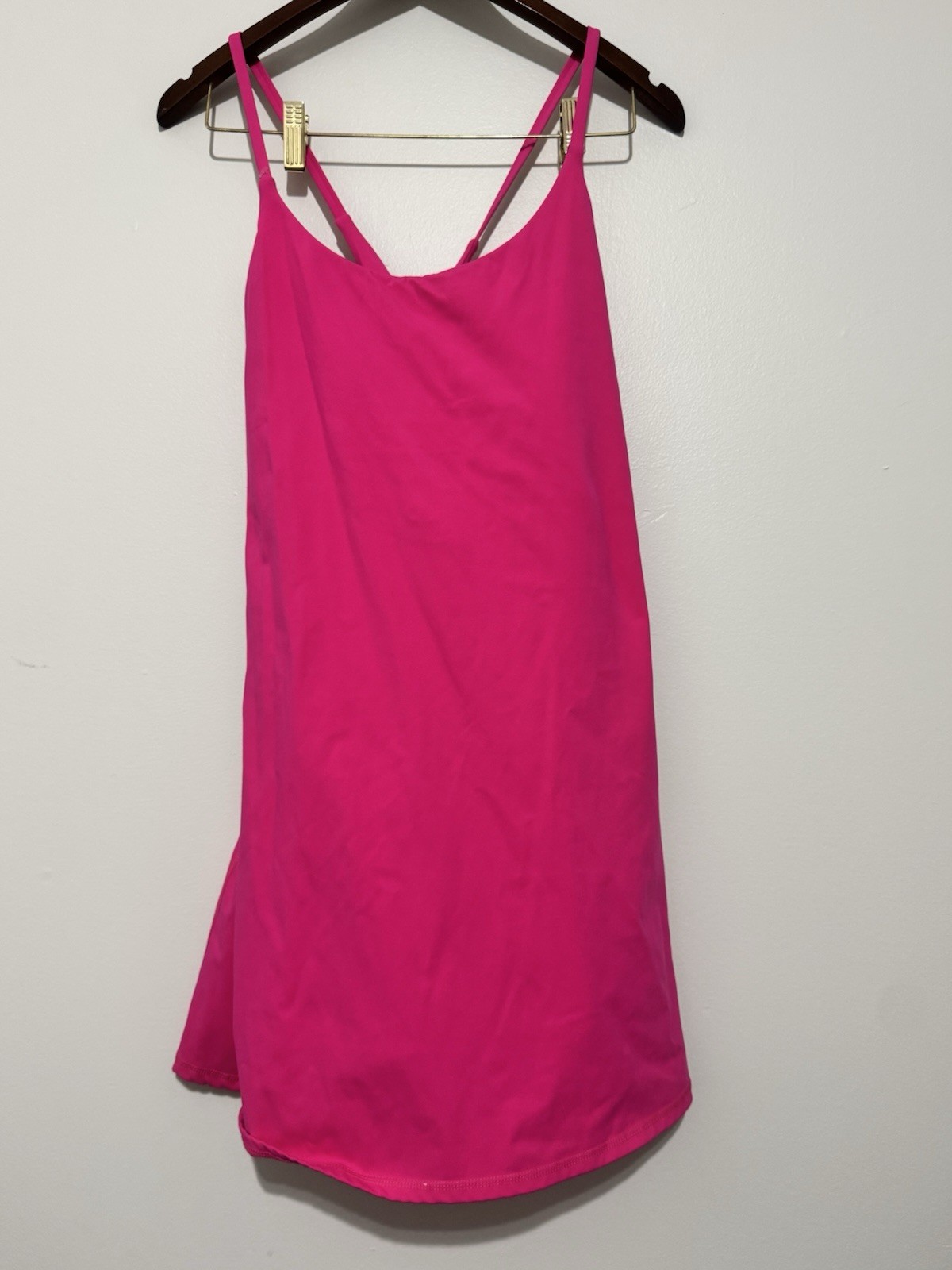 Halara SoftlyZero Plush Backless Active Dress Fuc… - image 1