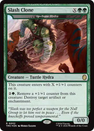 Slash Clone Steelbane Hydra Commander Teenage Mutant Ninja Turtles