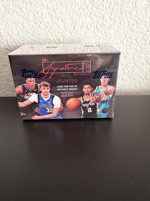 2025-26 Topps Signature Basketball Value Box Factory Sealed  Preorder offer 