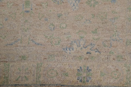 Oushak Oriental Area Rug 4x5 Vegetable Dye Beige Turkish Carpet for Any Room - Picture 9 of 18