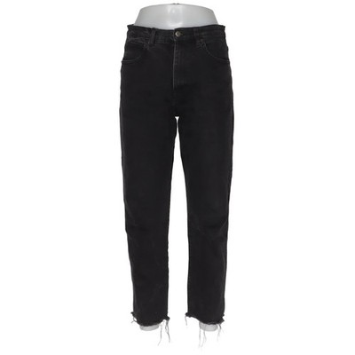 Pull & Bear, Jeans, Größe: 38, Schwarz, Baumwolle/Elasthan, Einfarbig #vNV