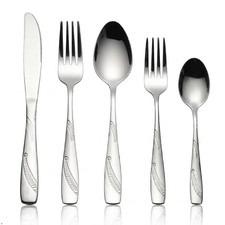 60-piece Stainless Steel Flatware Set, Service for 12