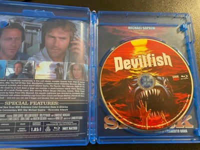 Monster Shark (Aka Devil Fish) (Blu-ray, 1984) Lamberto Bava Cozzi