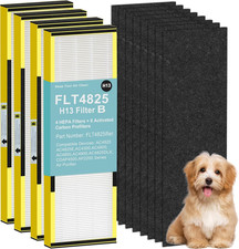 2 8 Pack FLT4825 HEPA Filter B Replacement for Germ Guardian Air Purifier