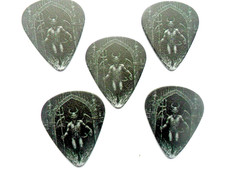 Unusual Set of Five  Beelzebub / Devil  .71 mm Guitar  Picks  Double Sided