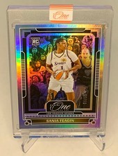 2025 Panini WNBA One and One Sania Feagin RC Rookie /99 #40